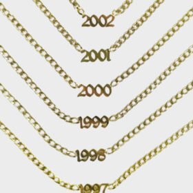 Birth Year Halsband