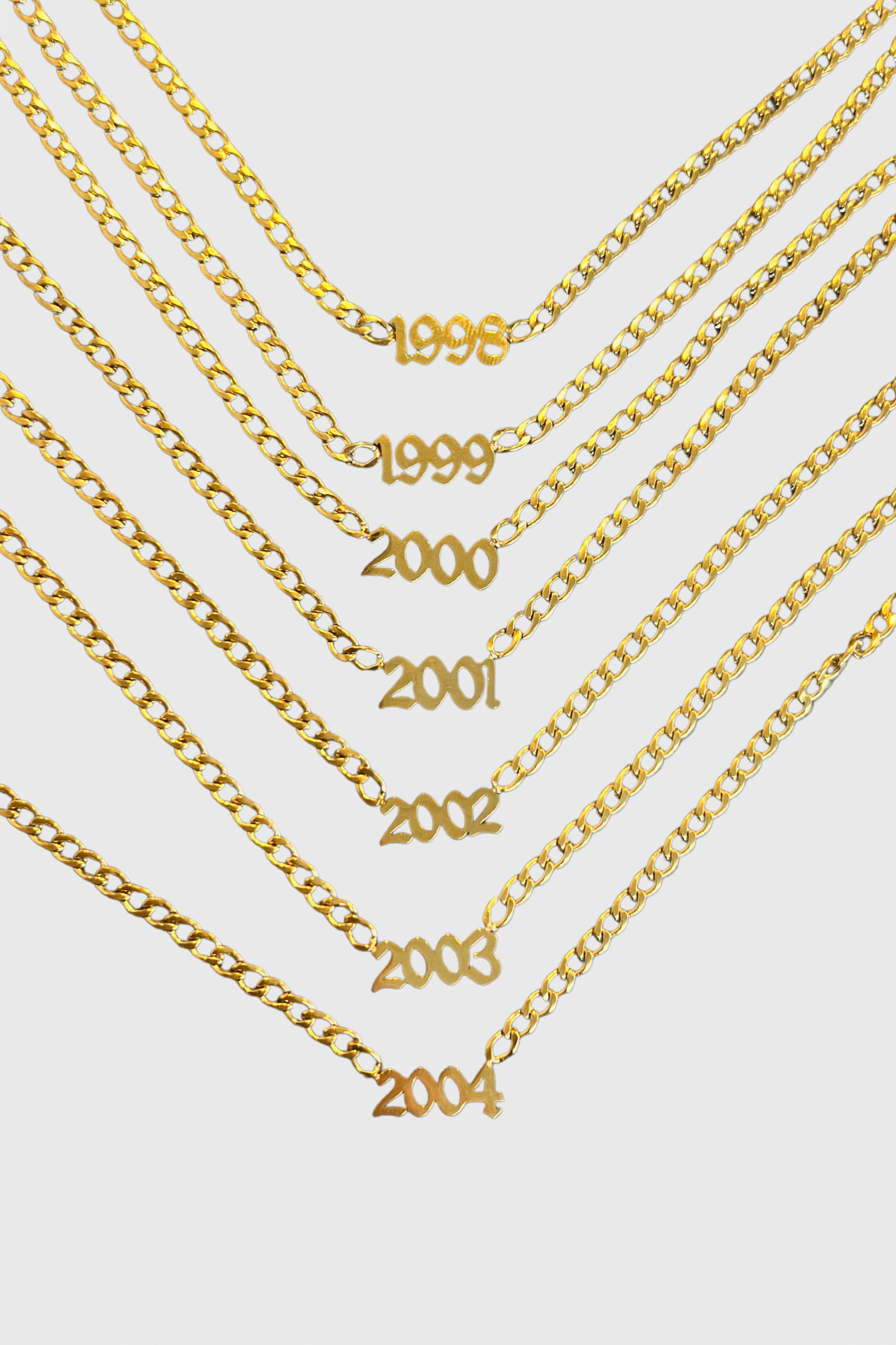 Birth Year Halsband