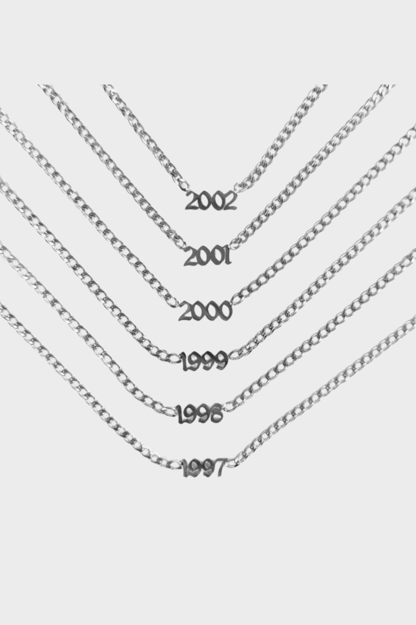 Birth Year Halsband