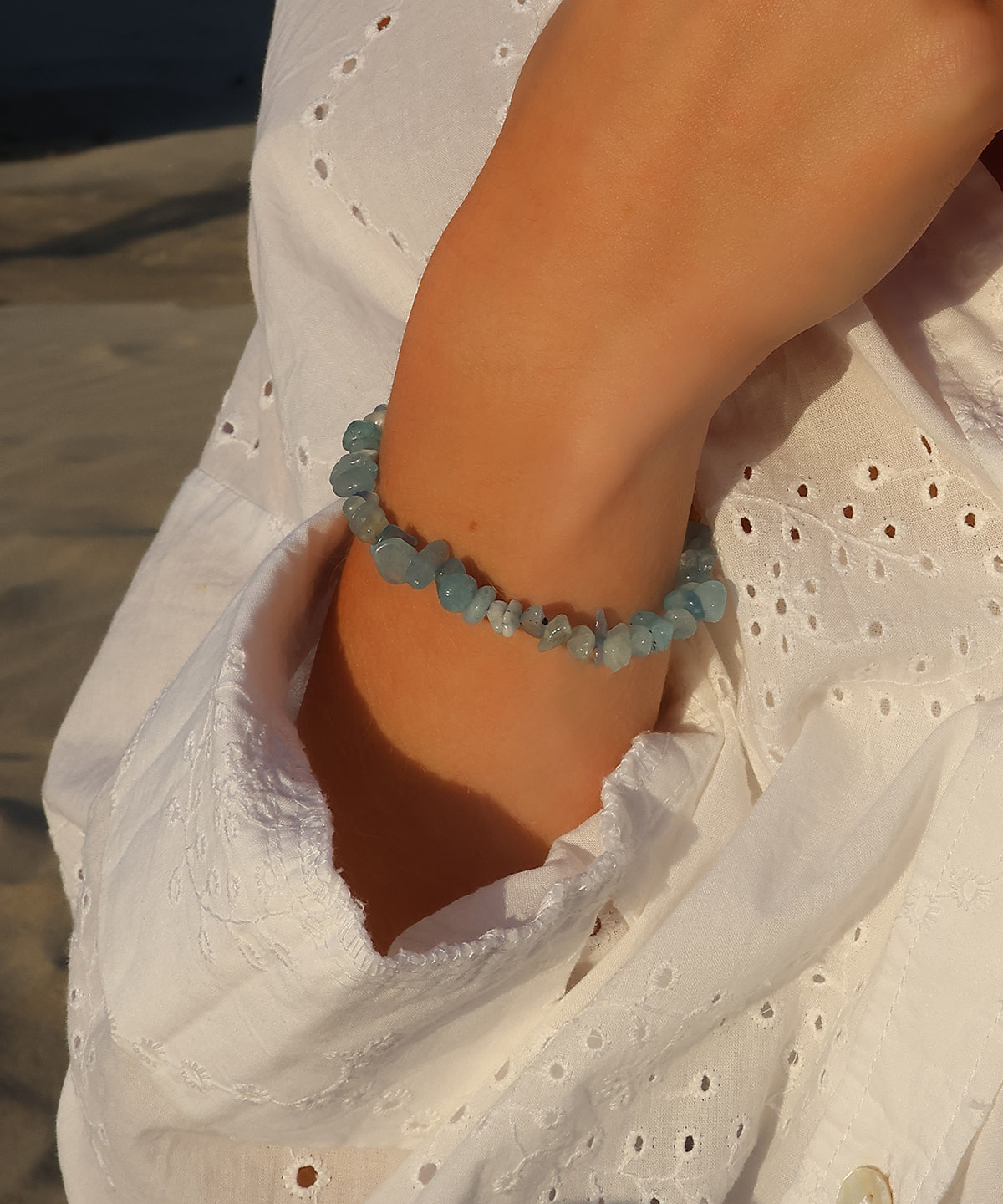 Blue Alas Armband