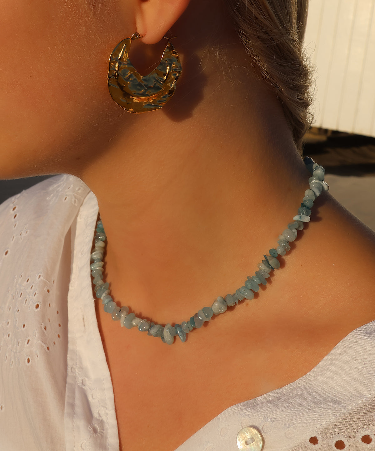 Blue Alas Halsband