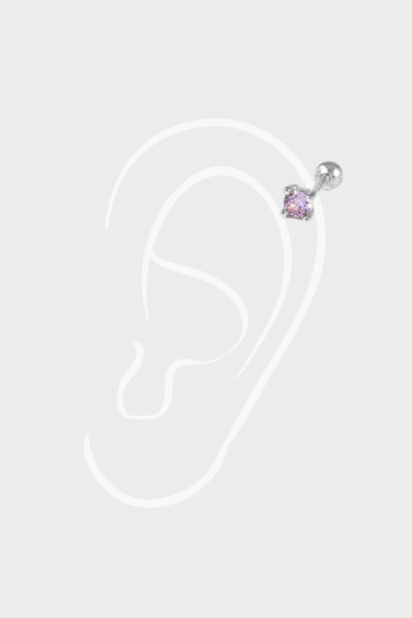 Cubic Zircon Piercing