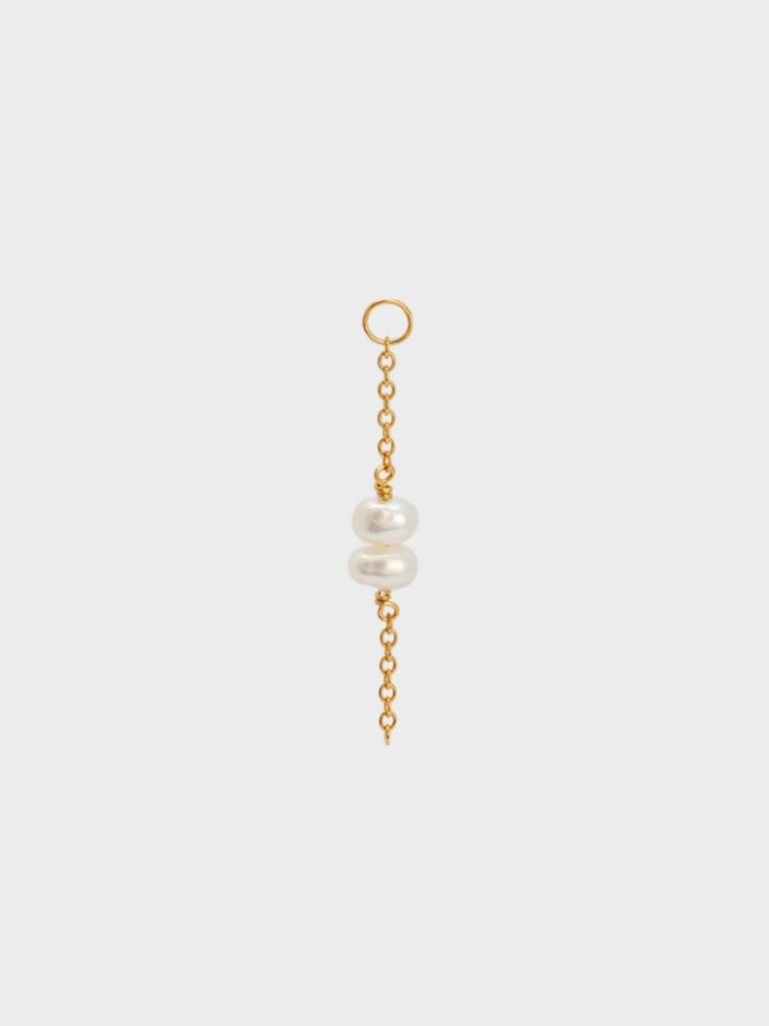 Double Pearl Charm