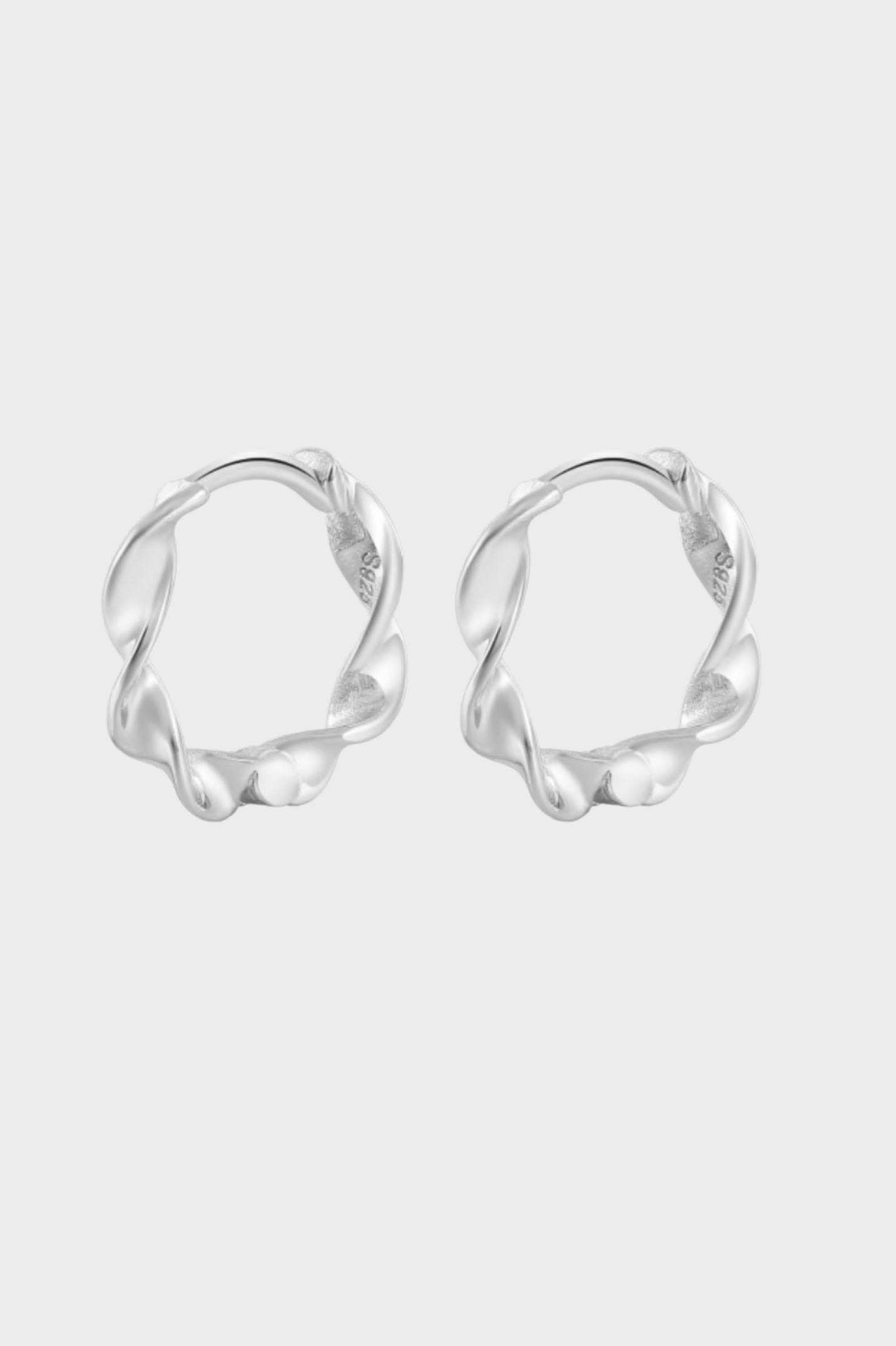 Mini Twisted Hoops