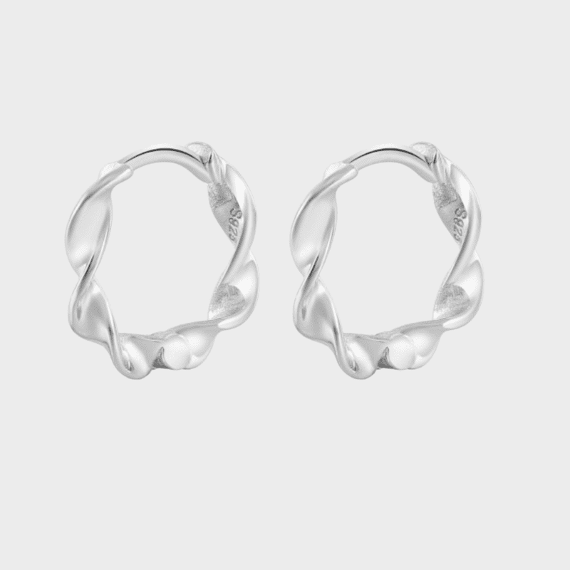 Mini Twisted Hoops