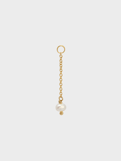 Pearl Chain Charm