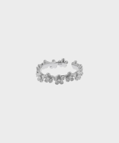 Blomma ring silver